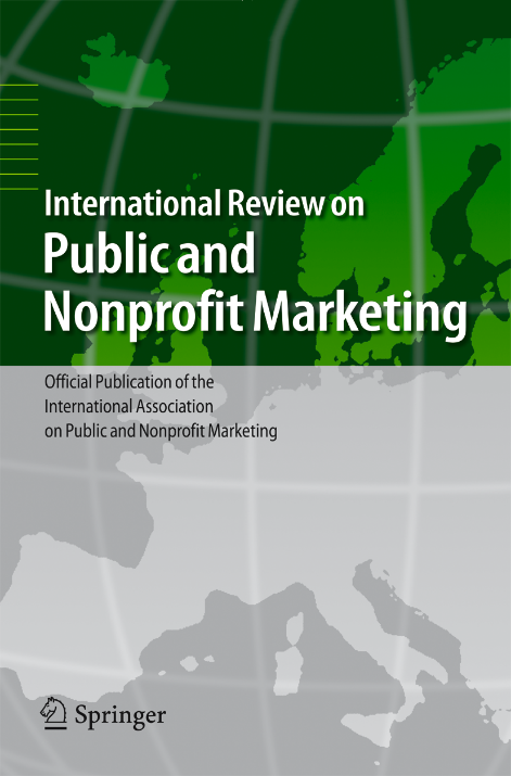 International Review on Public and Nonprofit Marketing